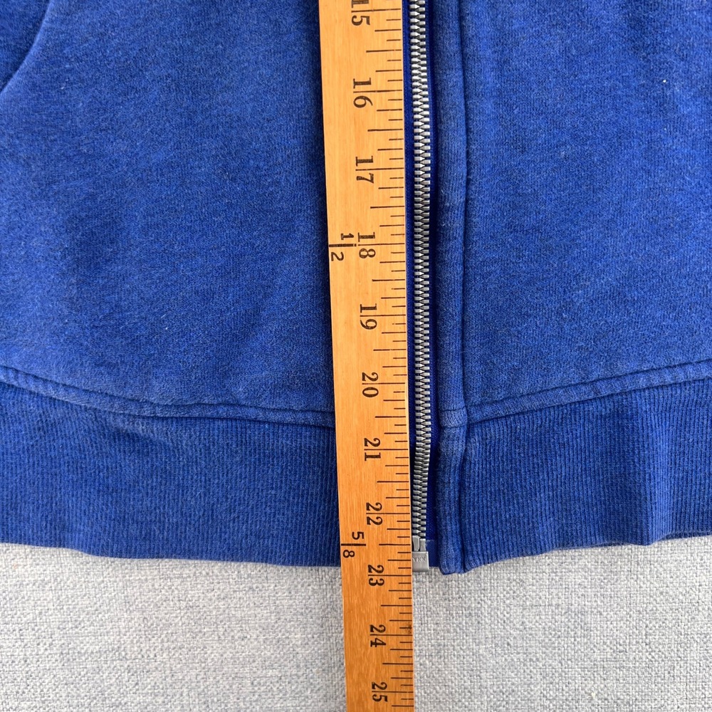 Lululemon Scuba Hoodie Full Zip Women 8 Blue Cotton Blend Athleisure Cozy Active - Picture 9 of 11